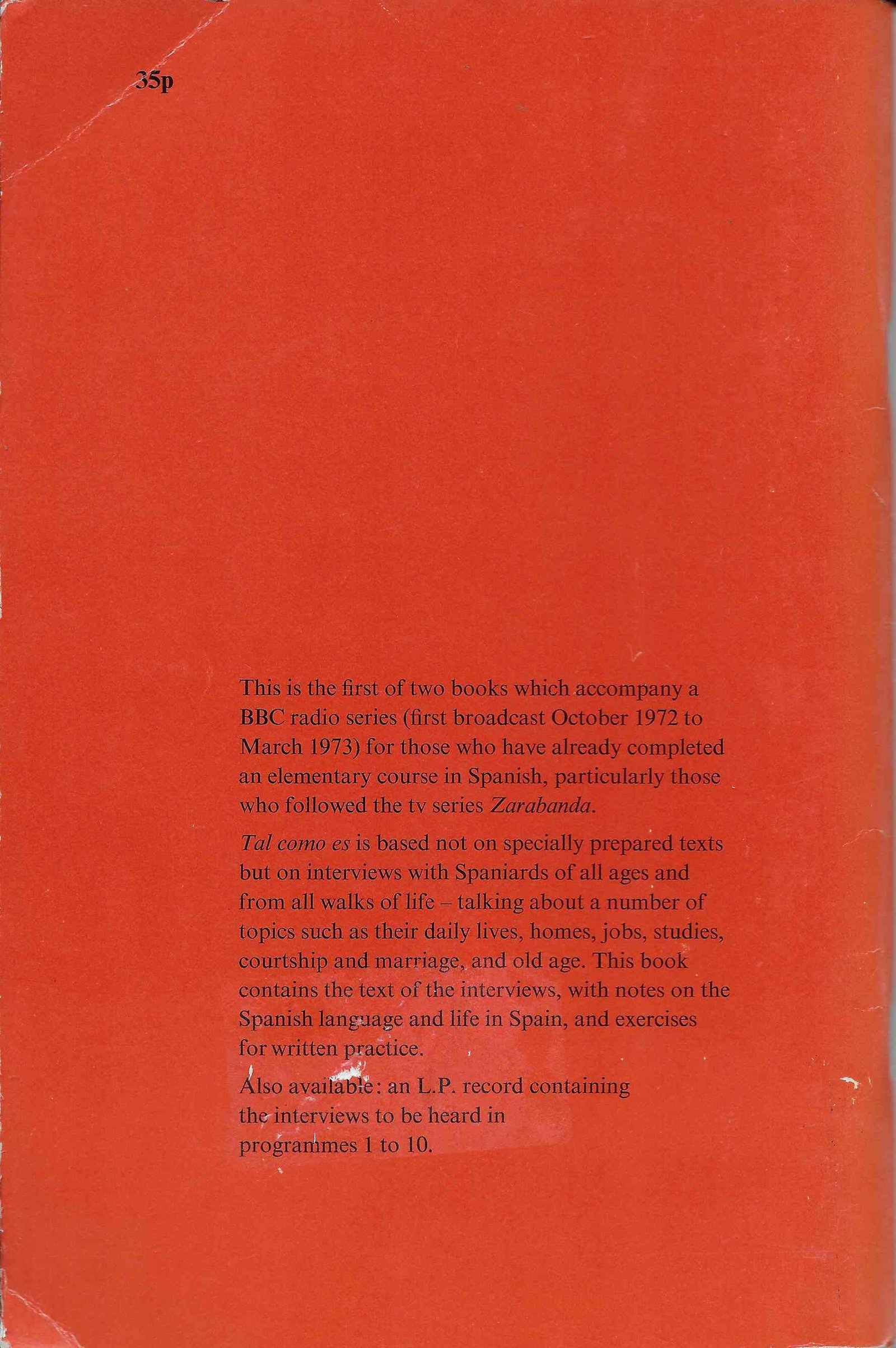 Back cover of ISBN 0 563 10680 8